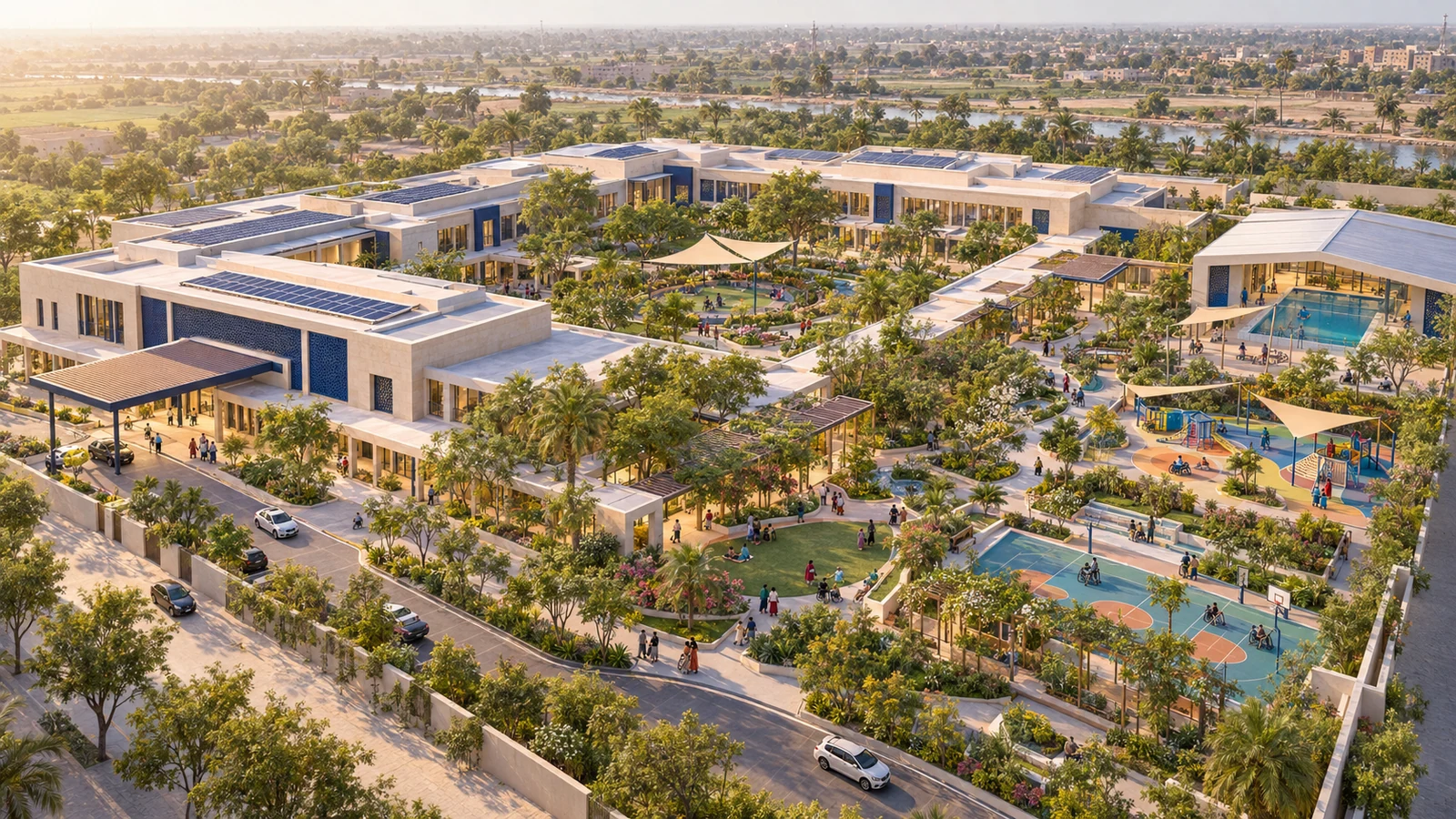 A campus designed around possibility. — proposed campus concept