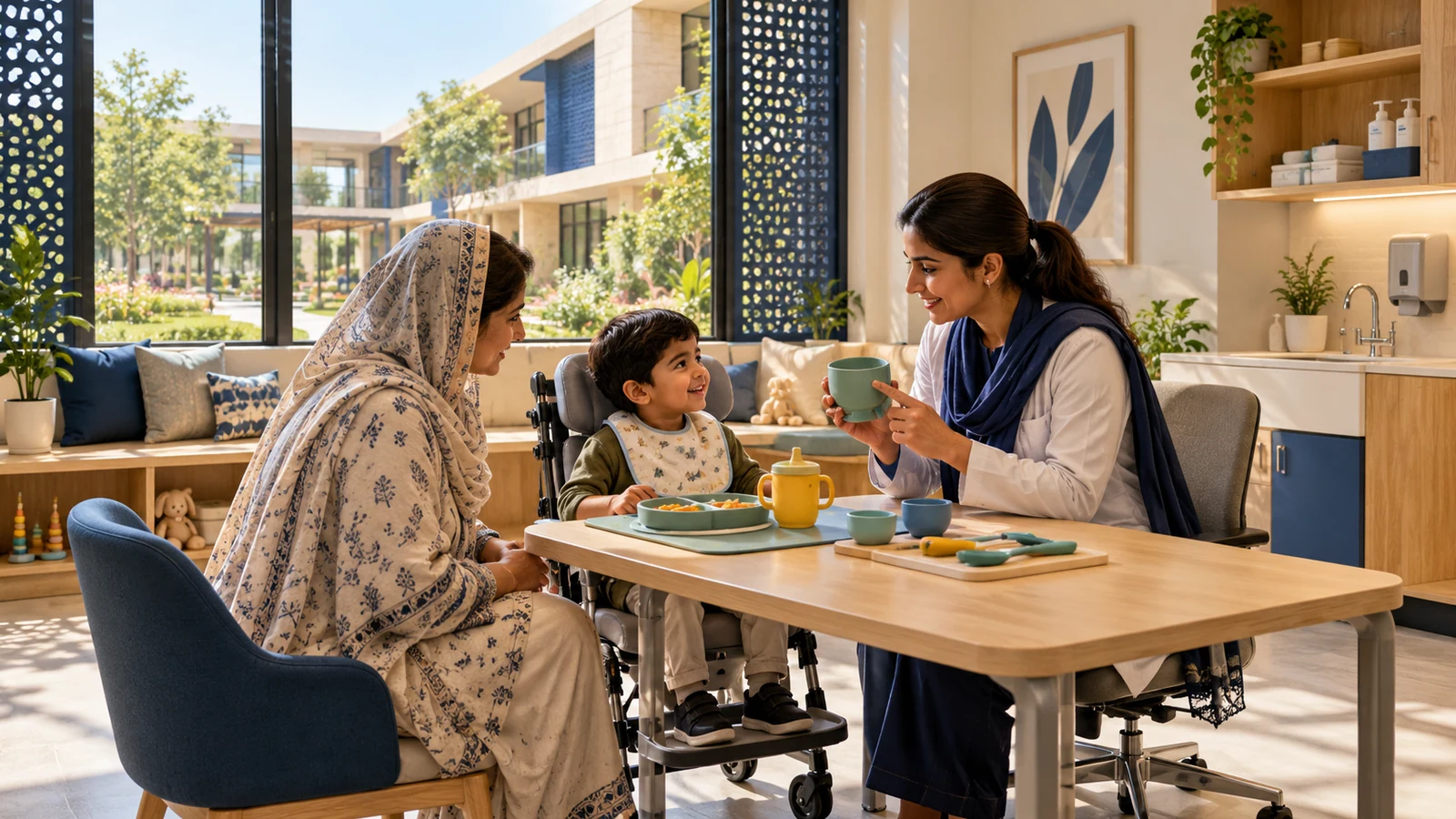 Feeding assessment & nutrition support — proposed campus concept