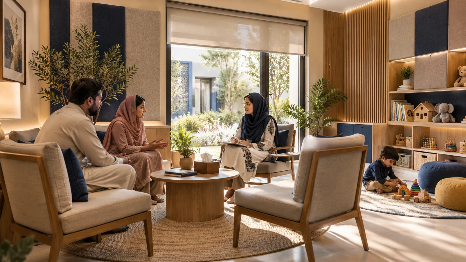 Child psychology & counselling room — proposed campus concept