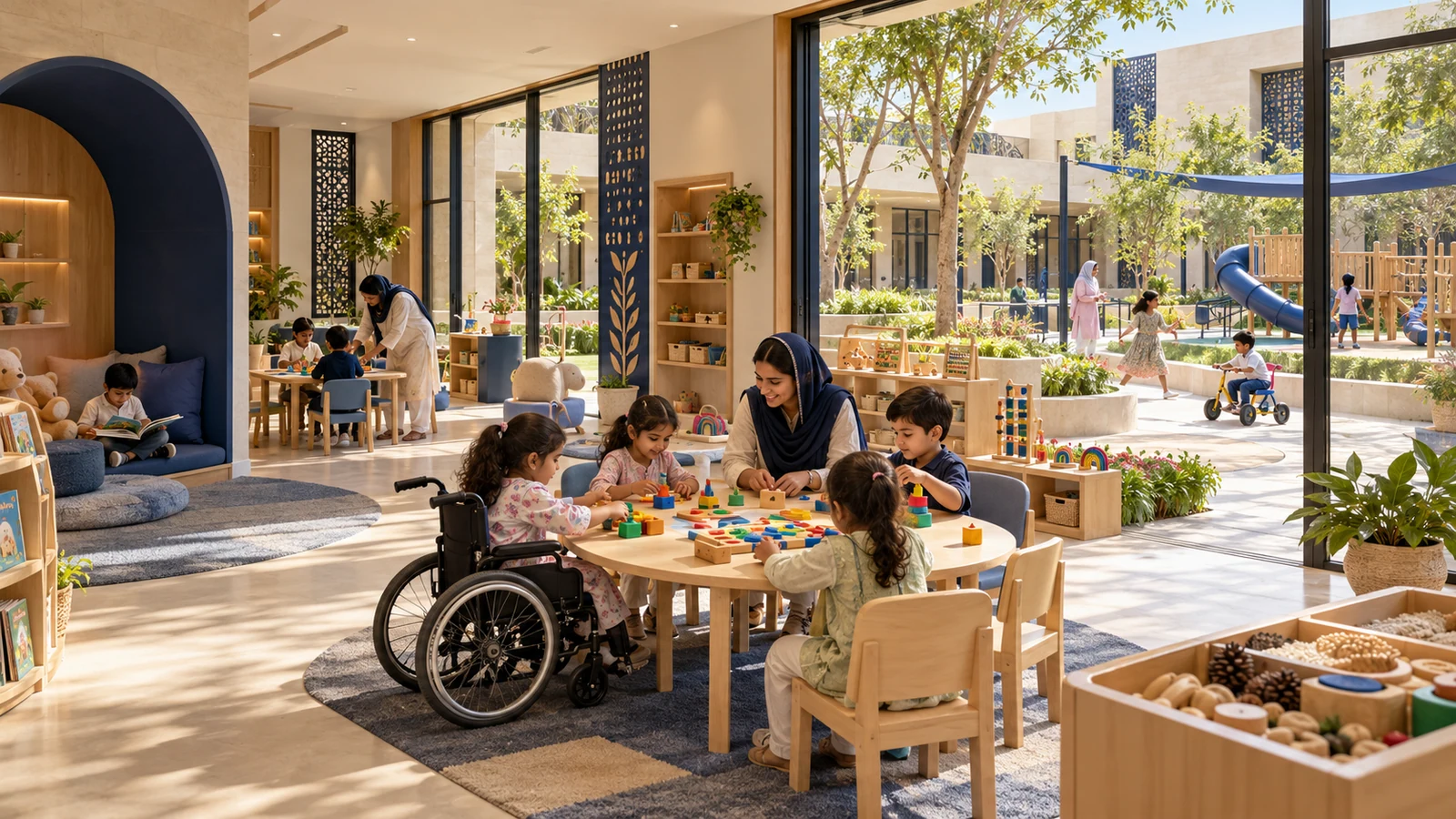 Early intervention & inclusive preschool — proposed campus concept