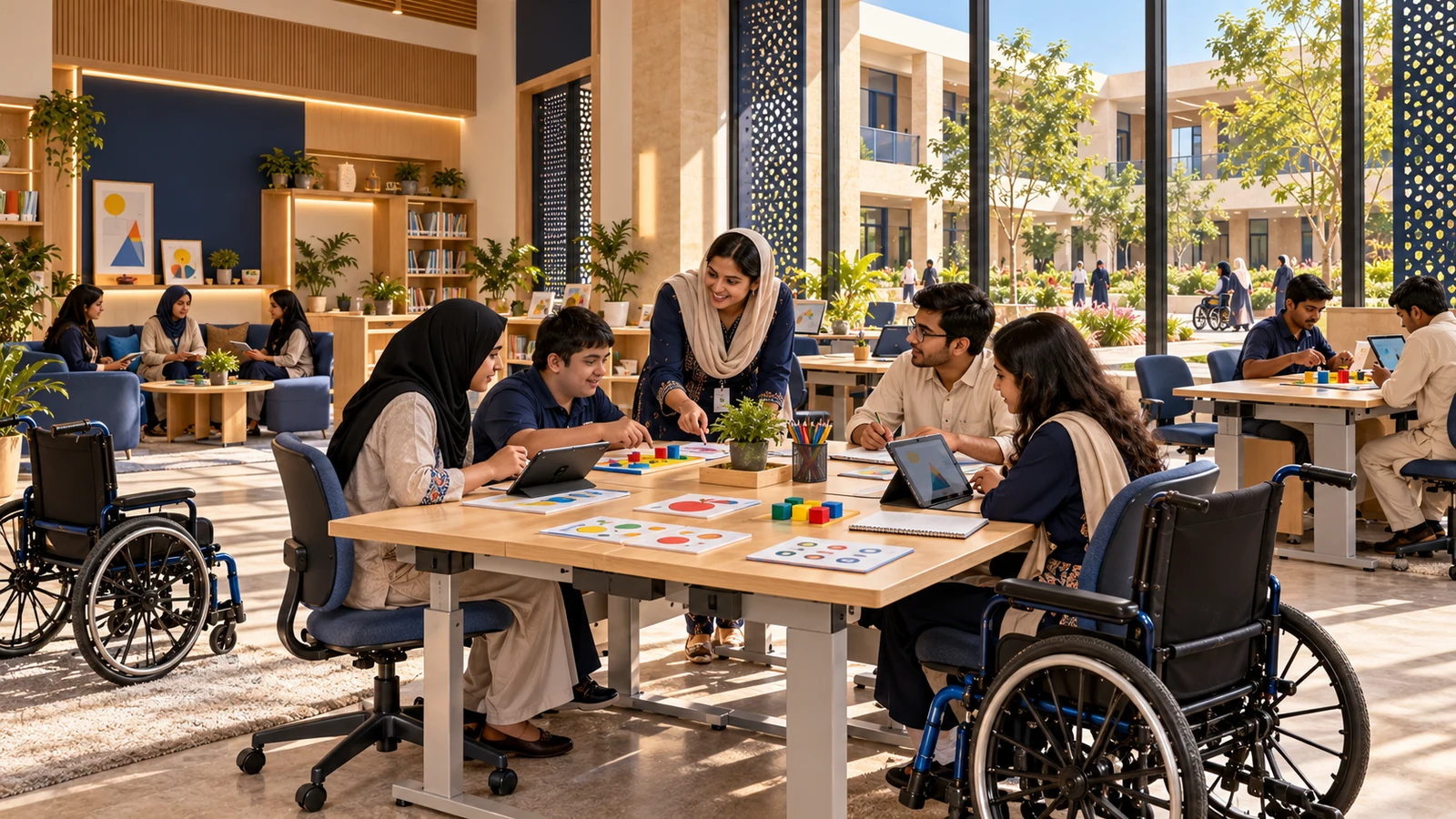 Adult classroom & lifelong learning — proposed campus concept