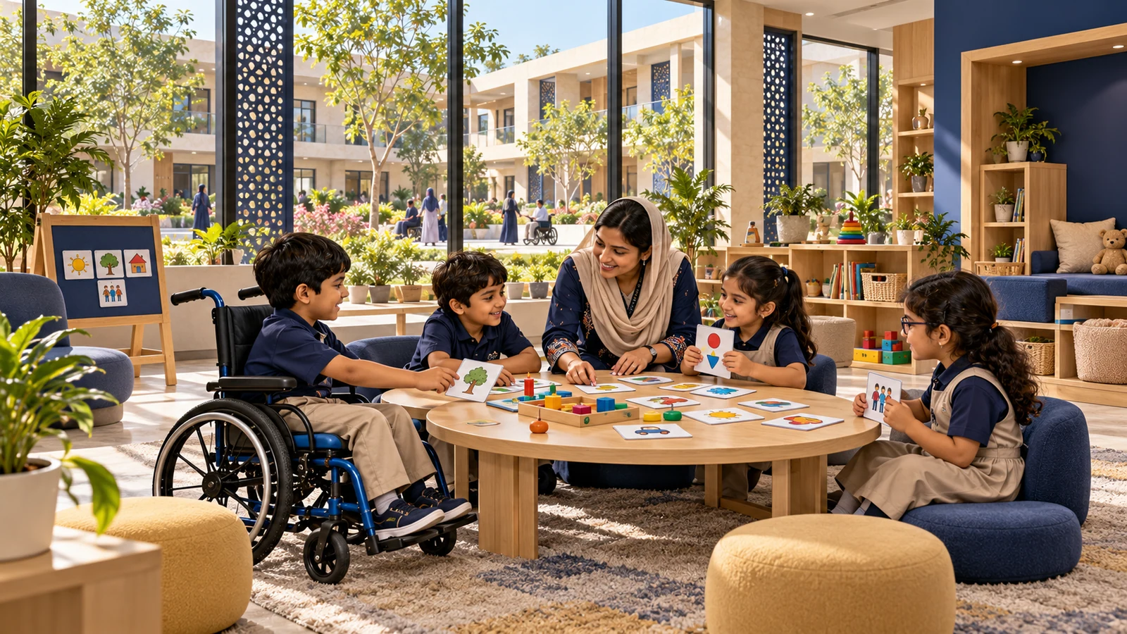 Peer participation & social learning room — proposed campus concept