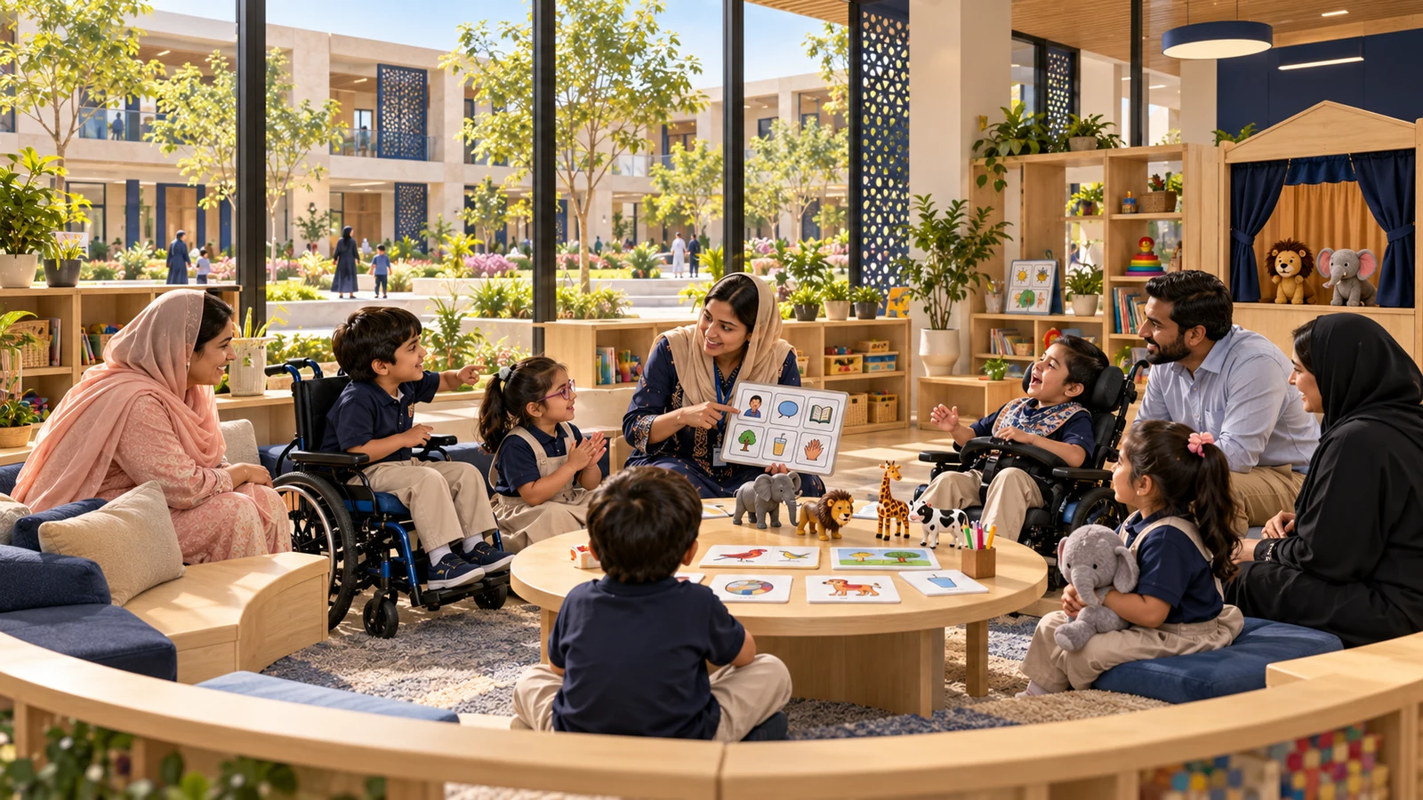 Storytelling & communication circle — proposed campus concept