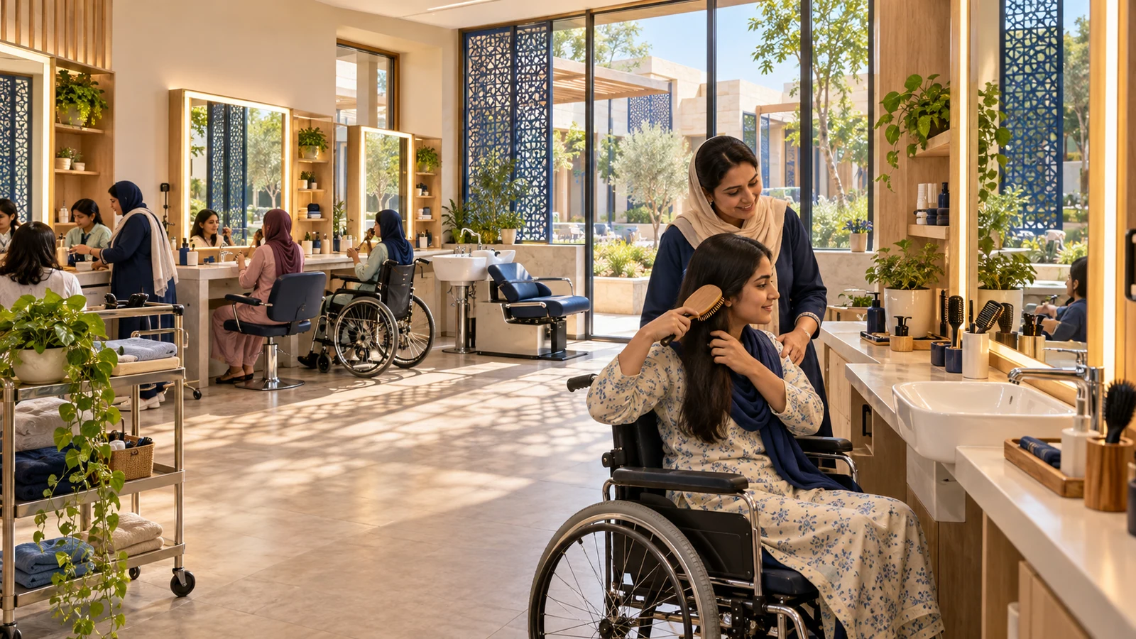 Personal-care & grooming skills studio — proposed campus concept