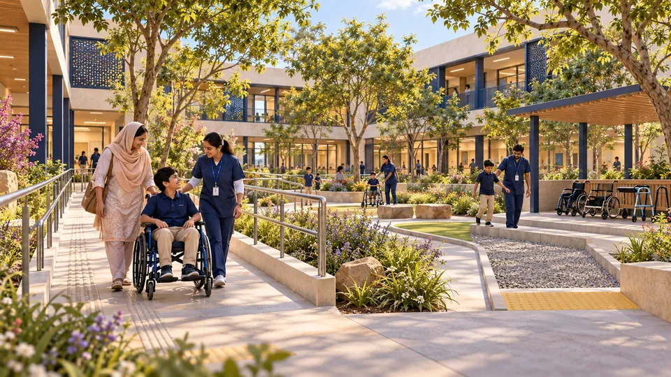 Outdoor wheelchair & mobility practice trail — proposed concept