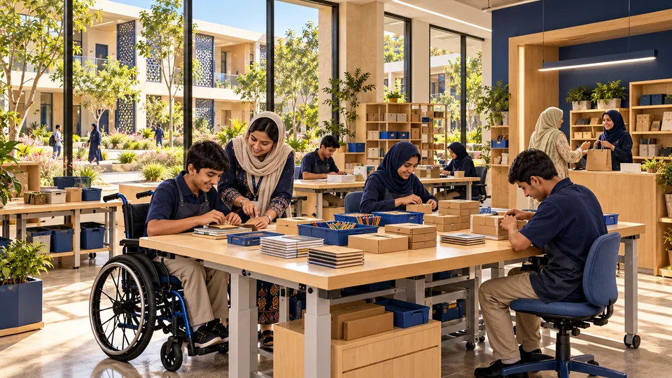 Supported employment & enterprise studio — proposed concept