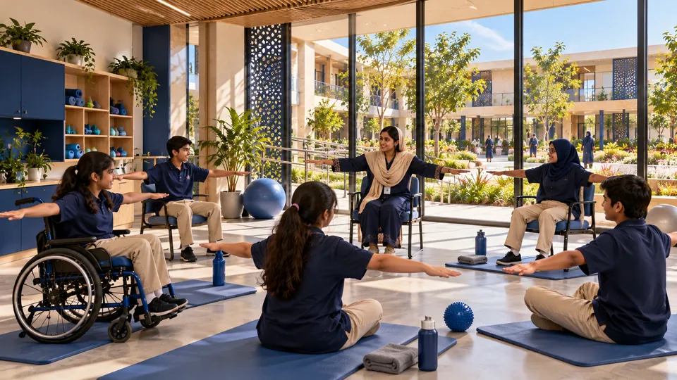 Gentle movement & relaxation studio — proposed concept