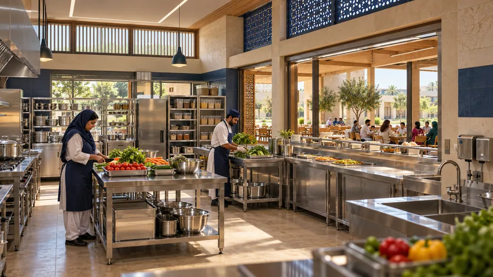 Campus kitchen & nutrition preparation hub — proposed concept
