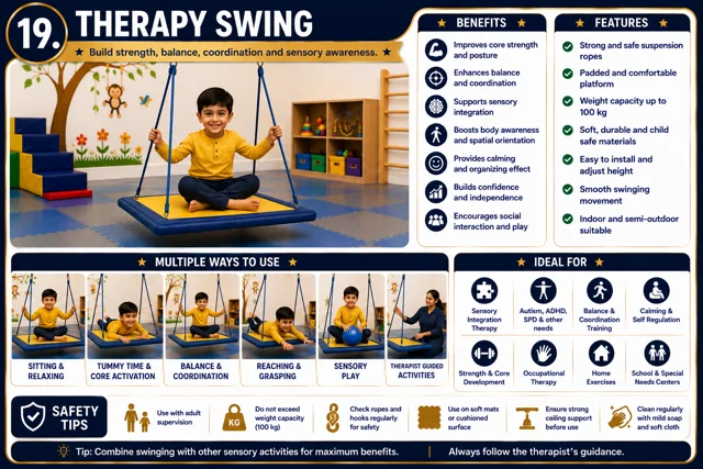 Therapy Swing Benefits and Activities — Current Facility